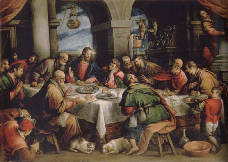 Francesco Bassano the younger The communion